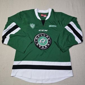 CCM Dallas Stars Metro Hockey League Jersey  Green Size Small Read Description